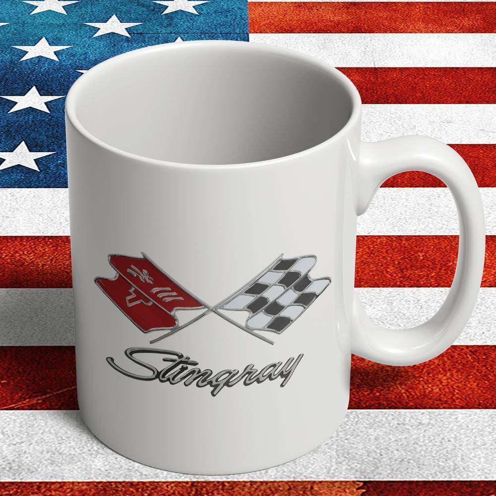 Chevrolet Corvette C3 Stingray Keramisk Krus-Krus-Chevrolet-Garage Culture Shop- garage - man cave - merchandise