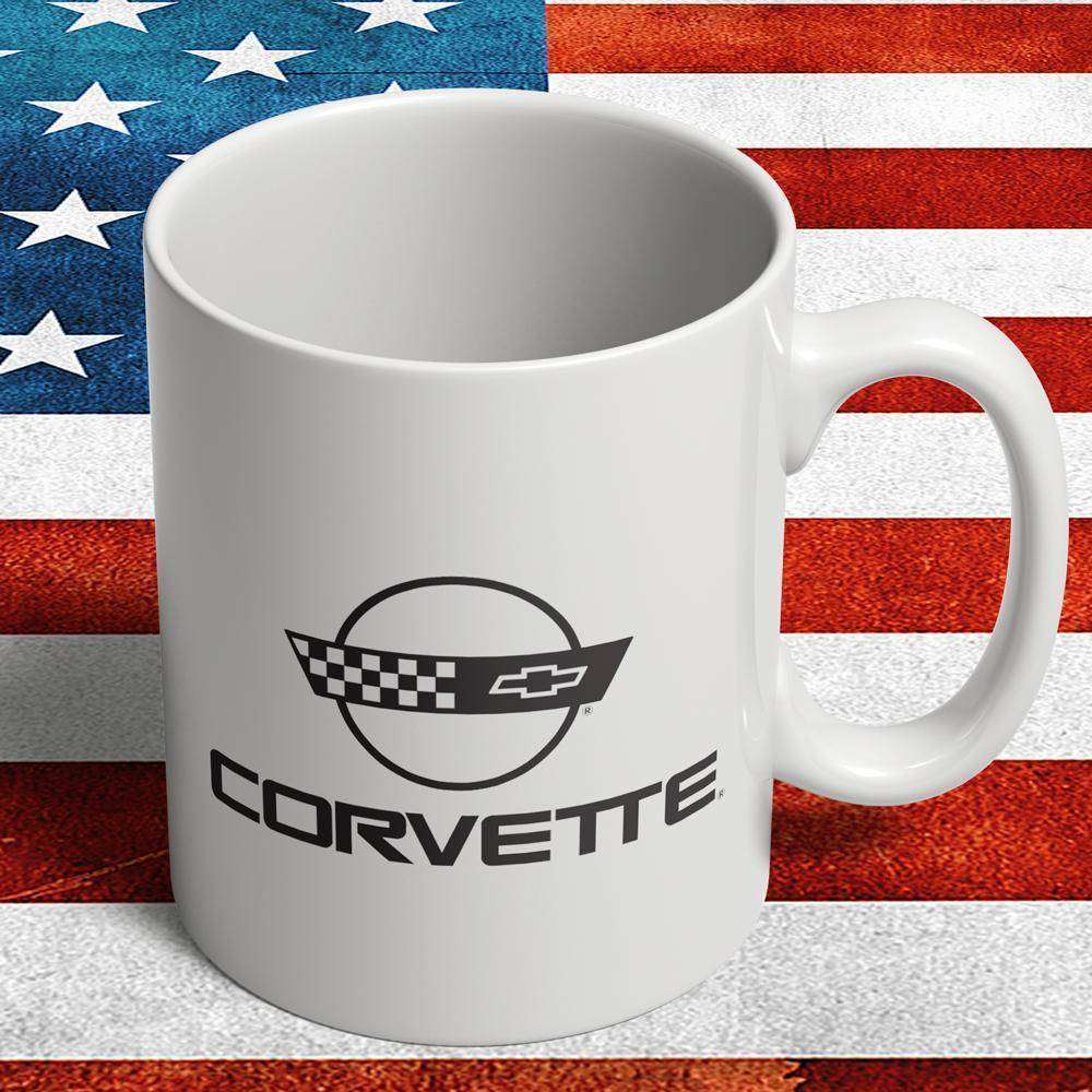 Chevrolet Corvette C4 Keramisk Krus-Krus-Chevrolet-Garage Culture Shop- garage - man cave - merchandise