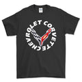 Chevrolet Corvette T-Shirt-Beklædning-Chevrolet-Sort-S-Garage Culture Shop- garage - man cave - merchandise
