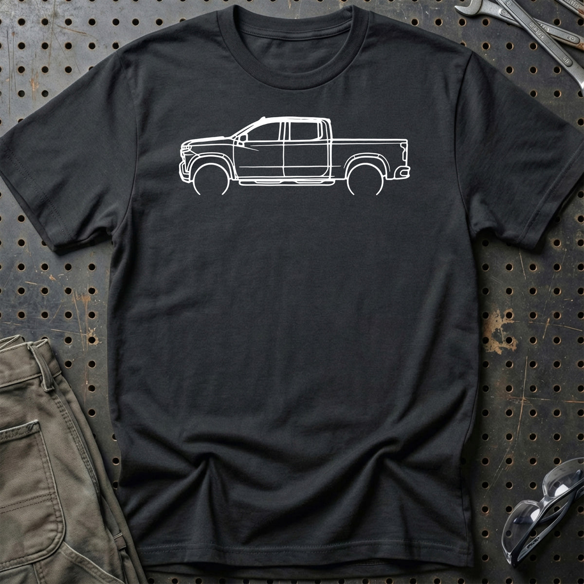 
Produktbillede af Chevrolet Silverado Trail Boss 20 Outline T-Shirt