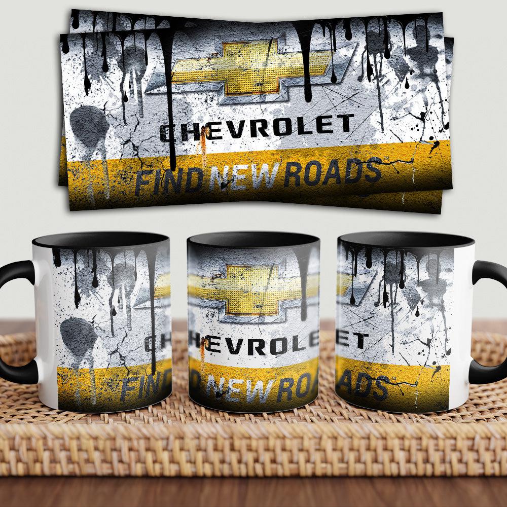 Chevrolet "To Toner" Vintage Keramisk Krus-Krus-Chevrolet-Garage Culture Shop- garage - man cave - merchandise