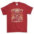 Chevrolet Truck - Chevrolet Country T-Shirt-Beklædning-Chevrolet-Rød-S-Garage Culture Shop- garage - man cave - merchandise