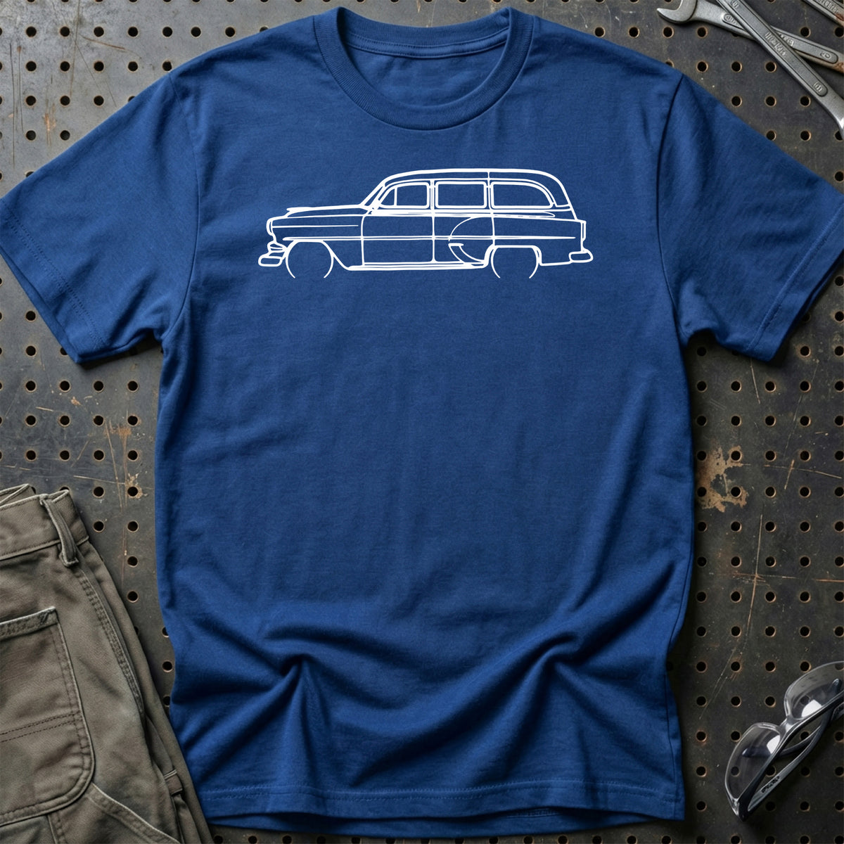 
Produktbillede af Chevrolet Wagon 1964 Outline T-Shirt