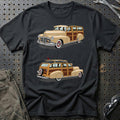 
Chevrolet Woody Wagon 1948 Unisex T-Shirt – Sort – print foran