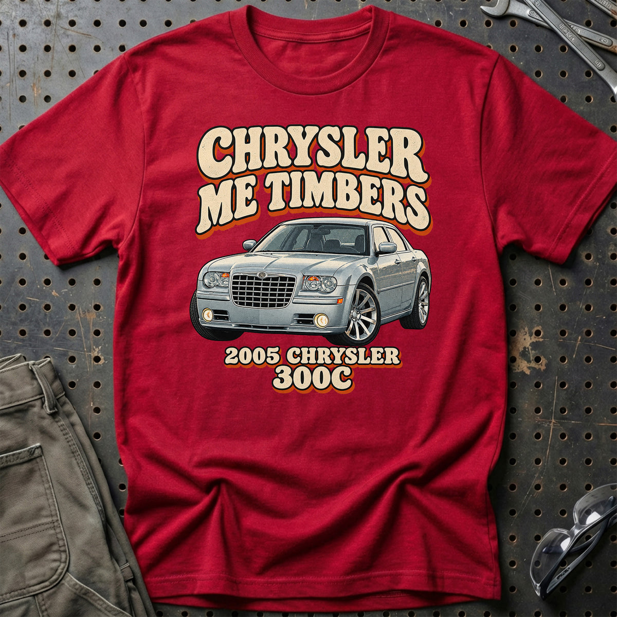 
Chrysler 300C 2005 – Chrysler Me Timbers T-Shirt – Rød