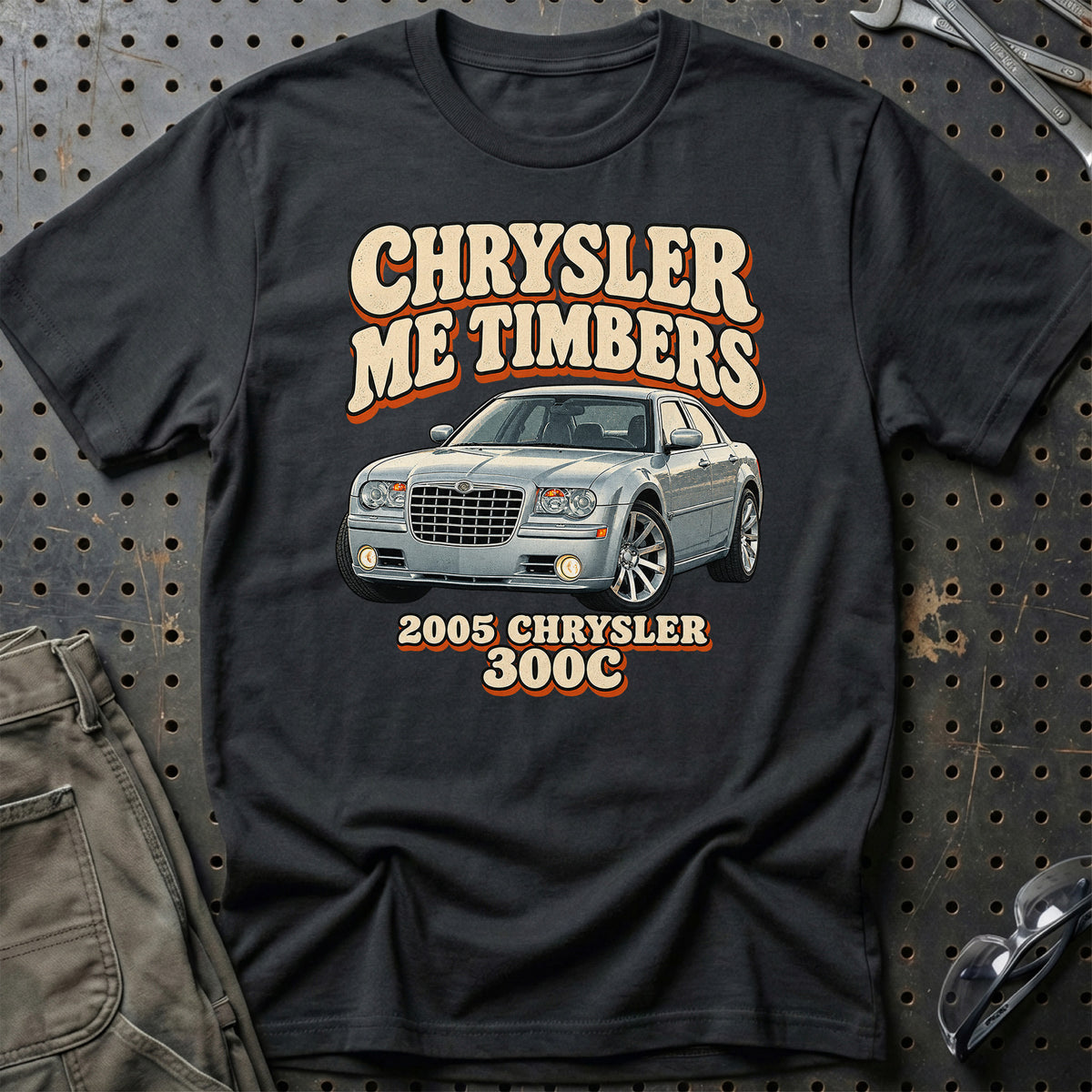 
Chrysler 300C 2005 – Chrysler Me Timbers T-Shirt – Sort
