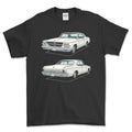 Chrysler 300K Hardtop 1964 T-Shirt-Beklædning-Chrysler-Sort-S-Garage Culture Shop- garage - man cave - merchandise
