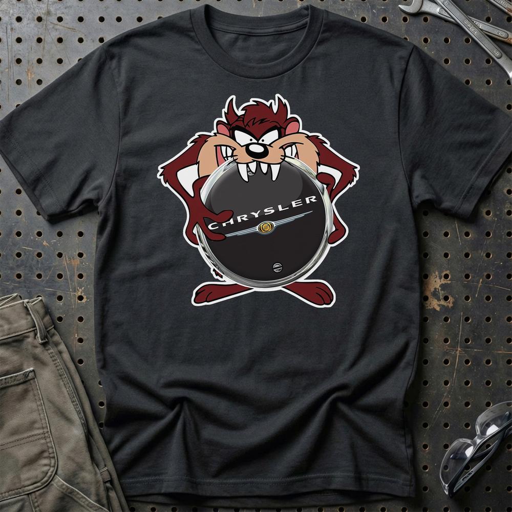 Chrysler TAZ T-Shirt-Beklædning-Chrysler-Sort-S-Garage Culture Shop- garage - man cave - merchandise