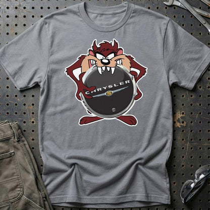 Chrysler TAZ Unisex T-Shirt , Bomuld-Beklædning-Chrysler-Grå Sport-S-Garage Culture Shop- garage - man cave - merchandise