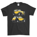 Citroën 2CV6 Charleston 1985 T-Shirt-Beklædning-Citroen-Sort-S-Garage Culture Shop- garage - man cave - merchandise
