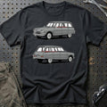 
Citroen Ami 6 Break Estate Unisex T-Shirt – Sort – print foran