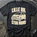 
Citroën C1 II – Lille bil stor mund – Unisex T-Shirt – Sort