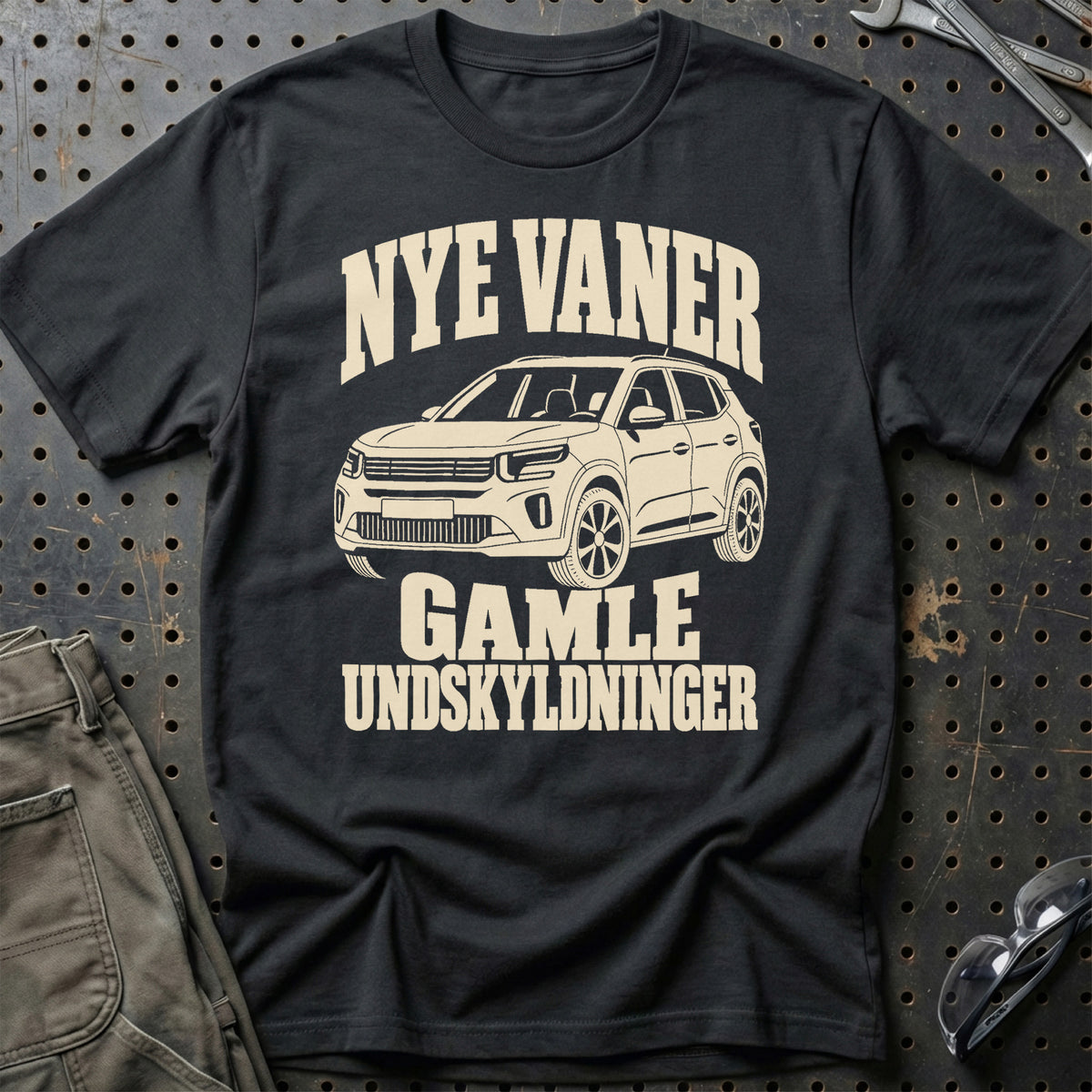 
Citroën C3 IV – Nye vaner gamle undskyldninger – Unisex T-Shirt – Sort