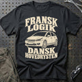 
Citroën C4 I – Fransk logik dansk hovedrysten – Unisex T-Shirt – Sort