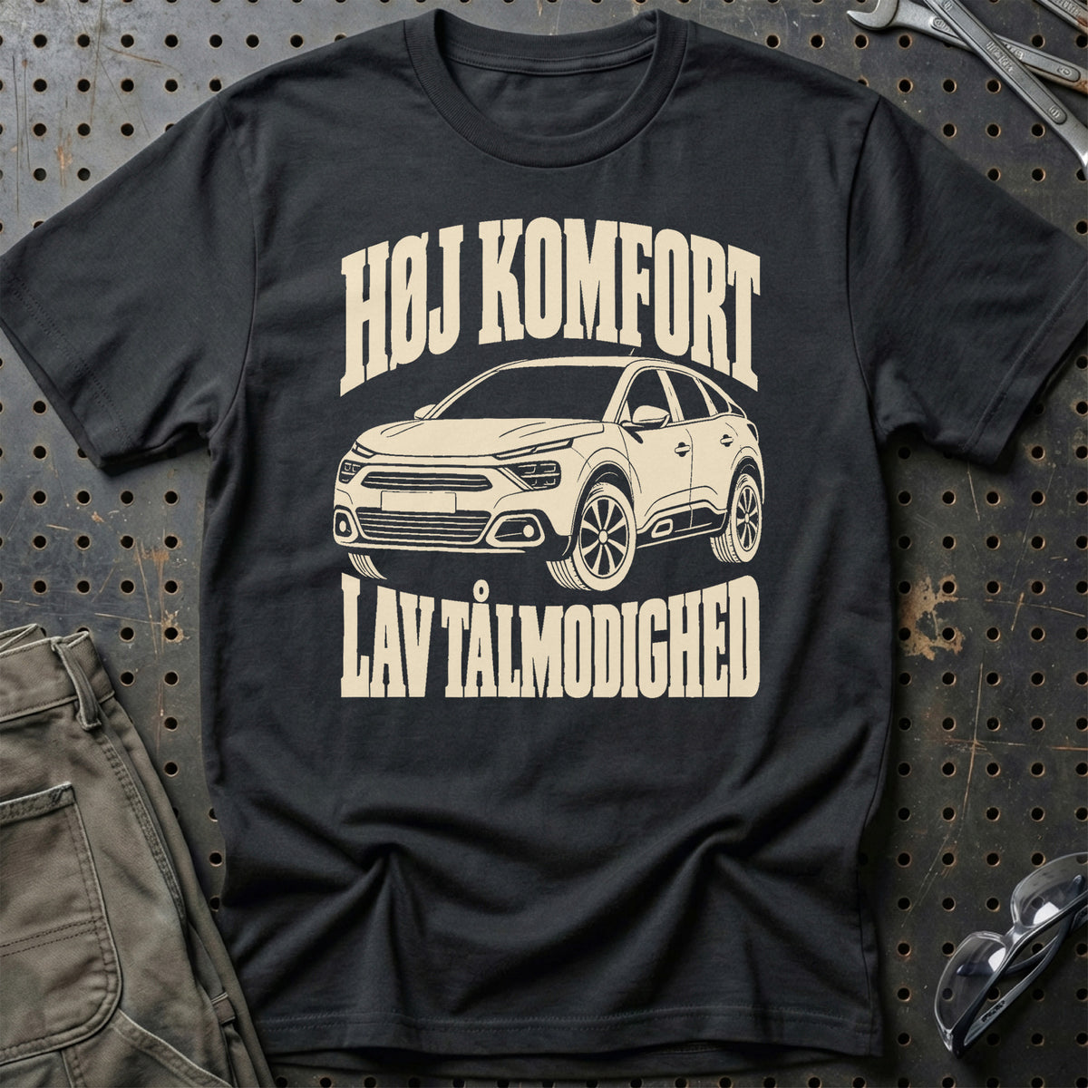 
Citroën C4 III – Høj komfort lav tålmodighed – Unisex T-Shirt – Sort