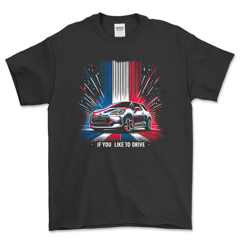 
Produktbillede af Citroën DS3 - If You Like To Drive T-Shirt