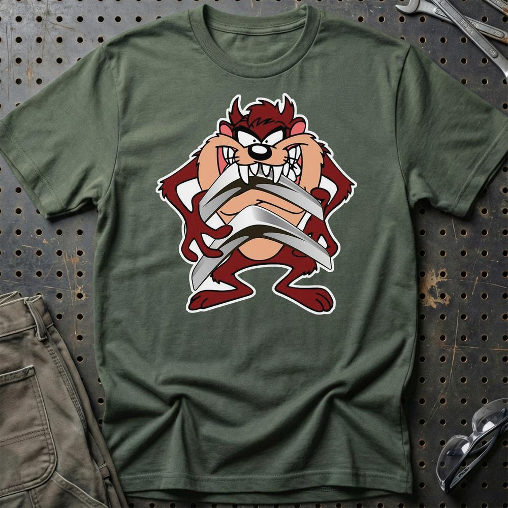 Citroen TAZ T-Shirt-Beklædning-Citroen-Grøn Militær-S-Garage Culture Shop- garage - man cave - merchandise