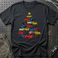 
Cizeta-Moroder Juletræ Christmas Tree Unisex T-Shirt – Sort – print foran