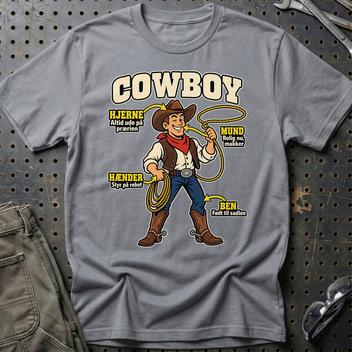 
Produktbillede af Cowboy – Anatomi T-Shirt