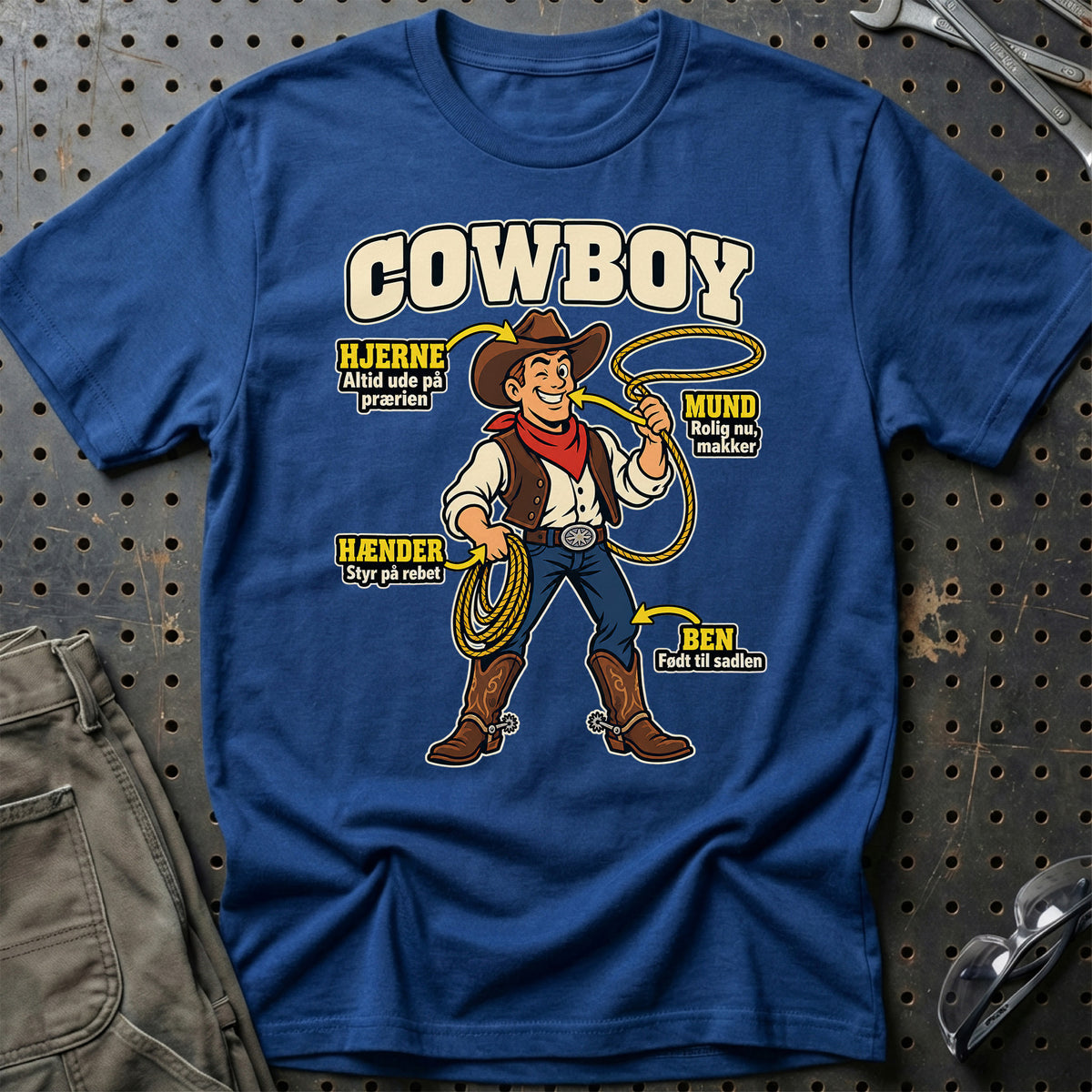 
Produktbillede af Cowboy – Anatomi T-Shirt