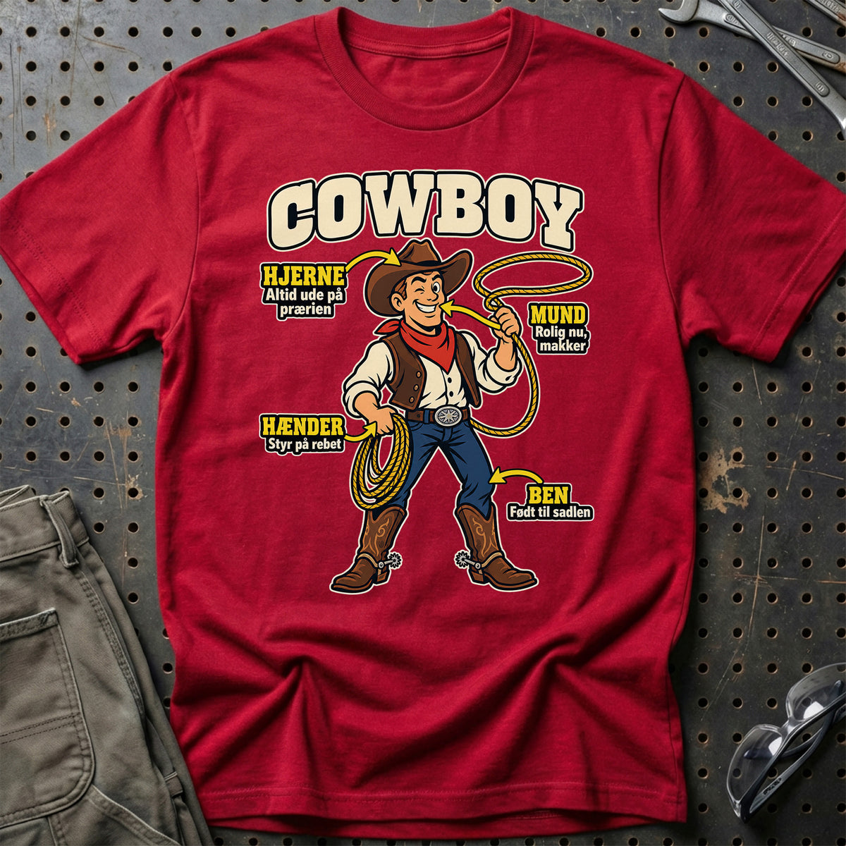 
Produktbillede af Cowboy – Anatomi T-Shirt