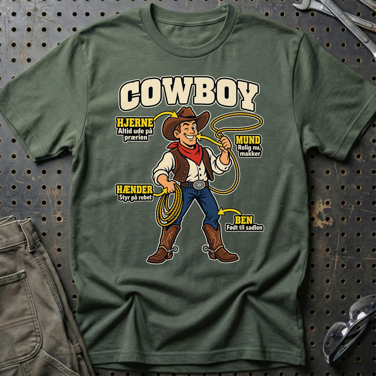 
Produktbillede af Cowboy – Anatomi T-Shirt