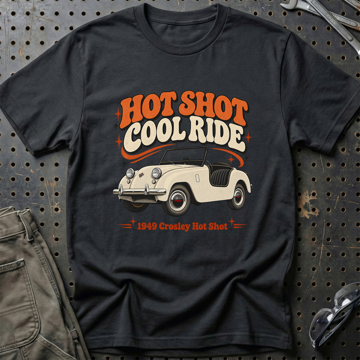 
Crosley Hot Shot 1949 – Hot Shot Cool Ride T-Shirt – Sort