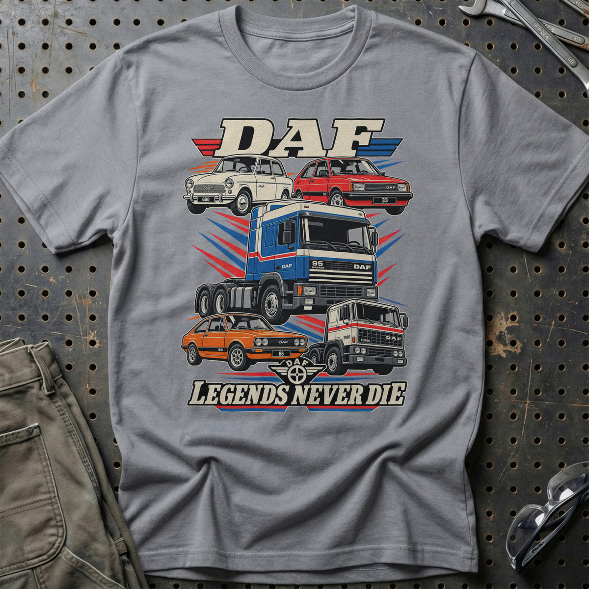 
Produktbillede af DAF Legends Never Die T-Shirt
