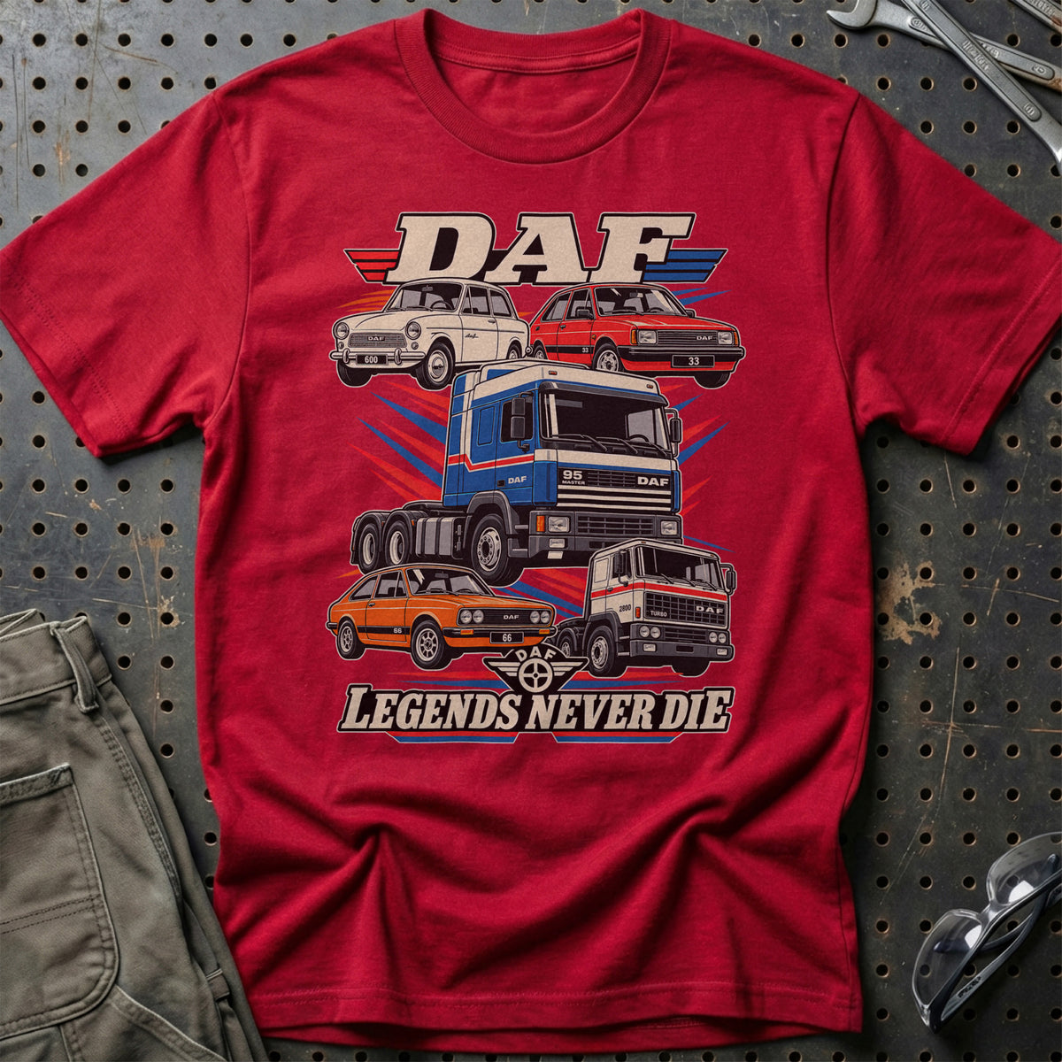 
Produktbillede af DAF Legends Never Die T-Shirt