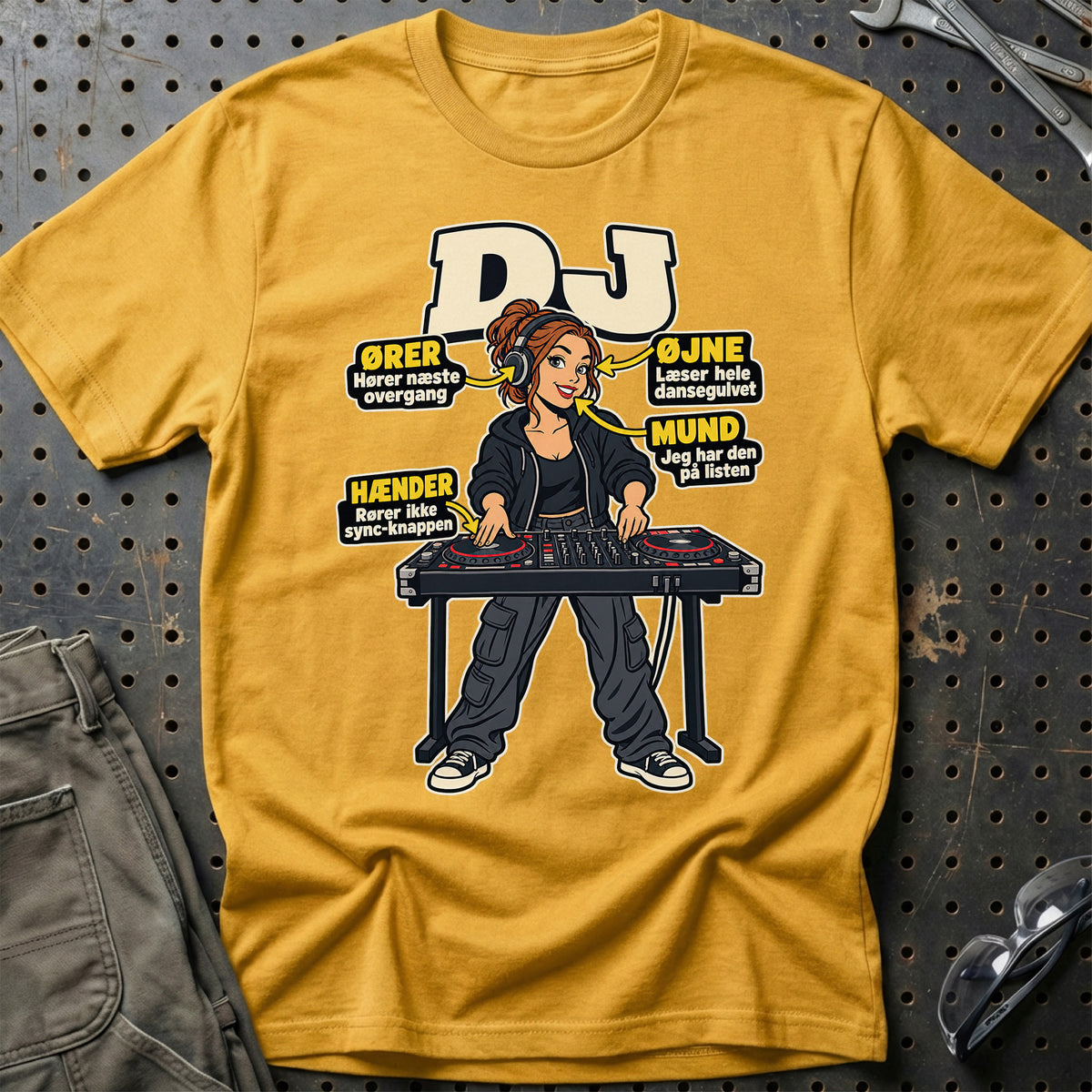 
Produktbillede af DJ – Anatomi T-Shirt