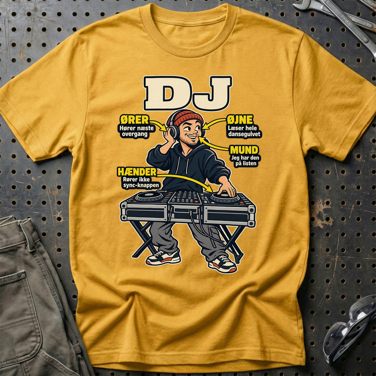 
Produktbillede af DJ – Anatomi T-Shirt