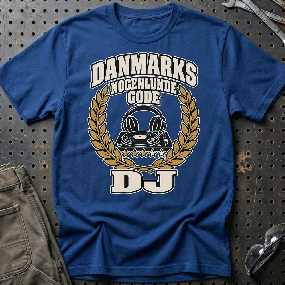 
Produktbillede af DJ – Danmarks Nogenlunde Gode T-Shirt