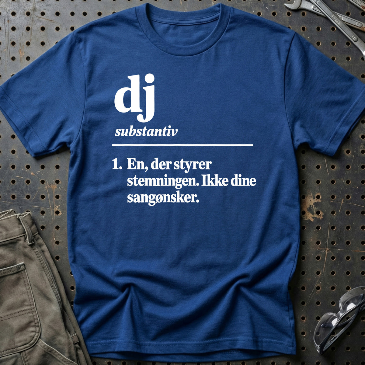 
DJ – Definition T-Shirt – Blå Royal