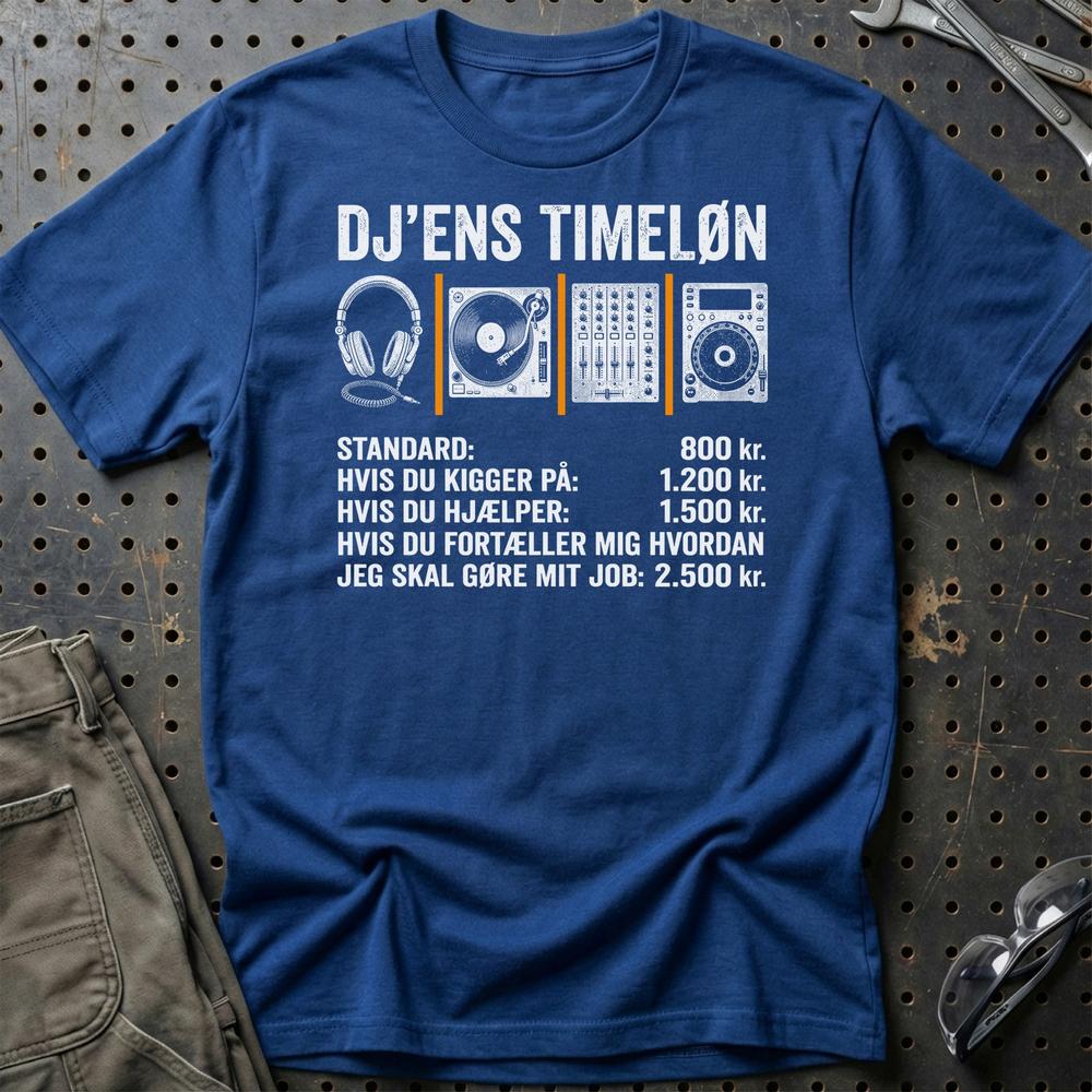
Produktbillede af DJ’ens Timeløn T-Shirt
