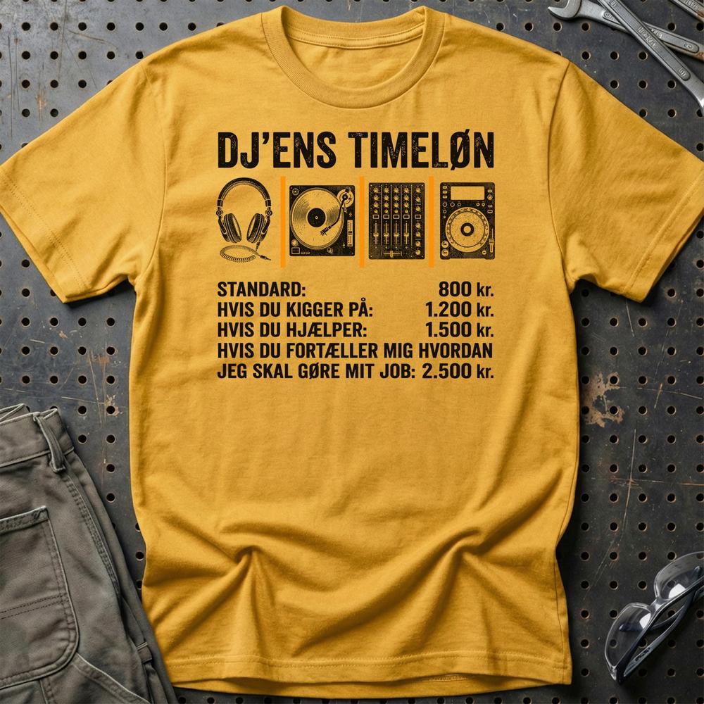
Produktbillede af DJ’ens Timeløn T-Shirt