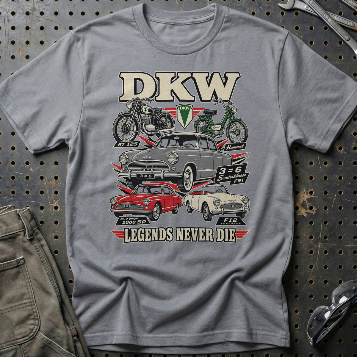 
Produktbillede af DKW Legends Never Die T-Shirt