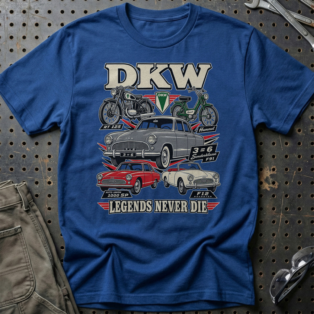 
Produktbillede af DKW Legends Never Die T-Shirt