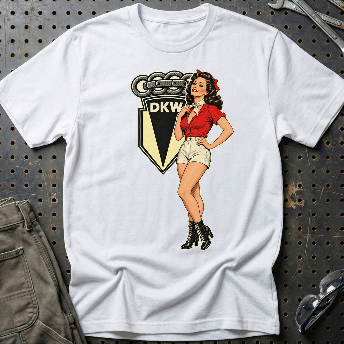 
Produktbillede af DKW Retro Pinup T-Shirt