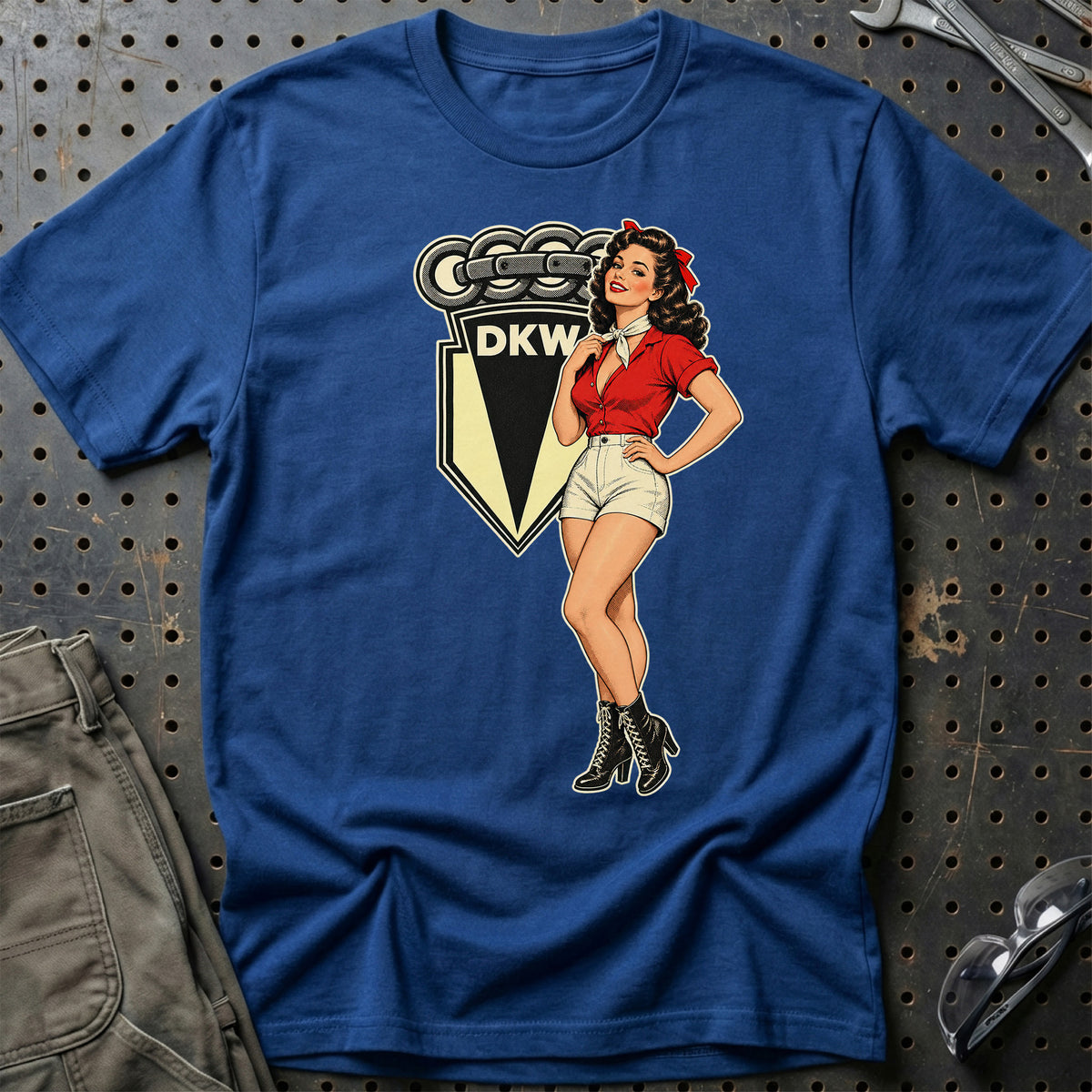 
Produktbillede af DKW Retro Pinup T-Shirt