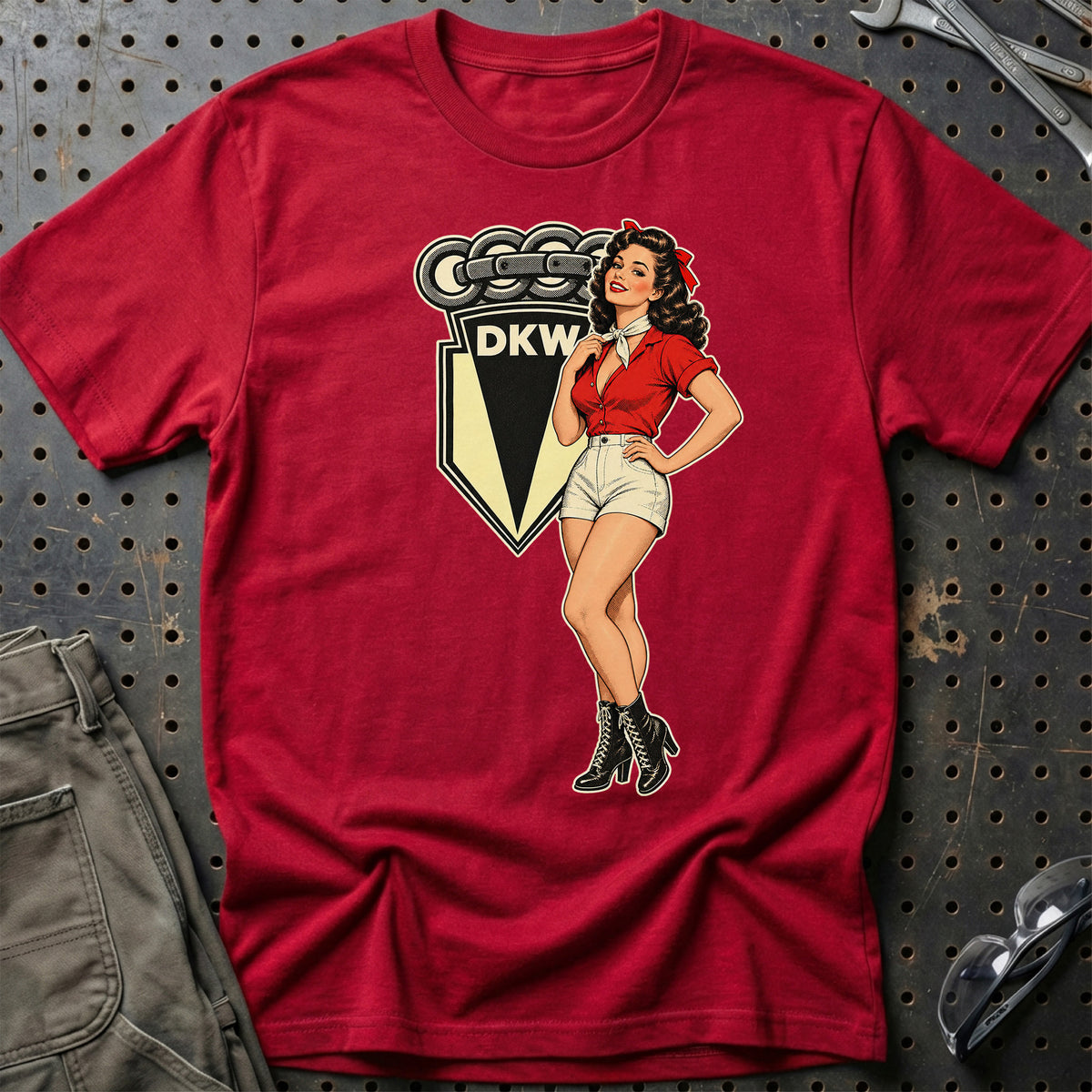 
Produktbillede af DKW Retro Pinup T-Shirt