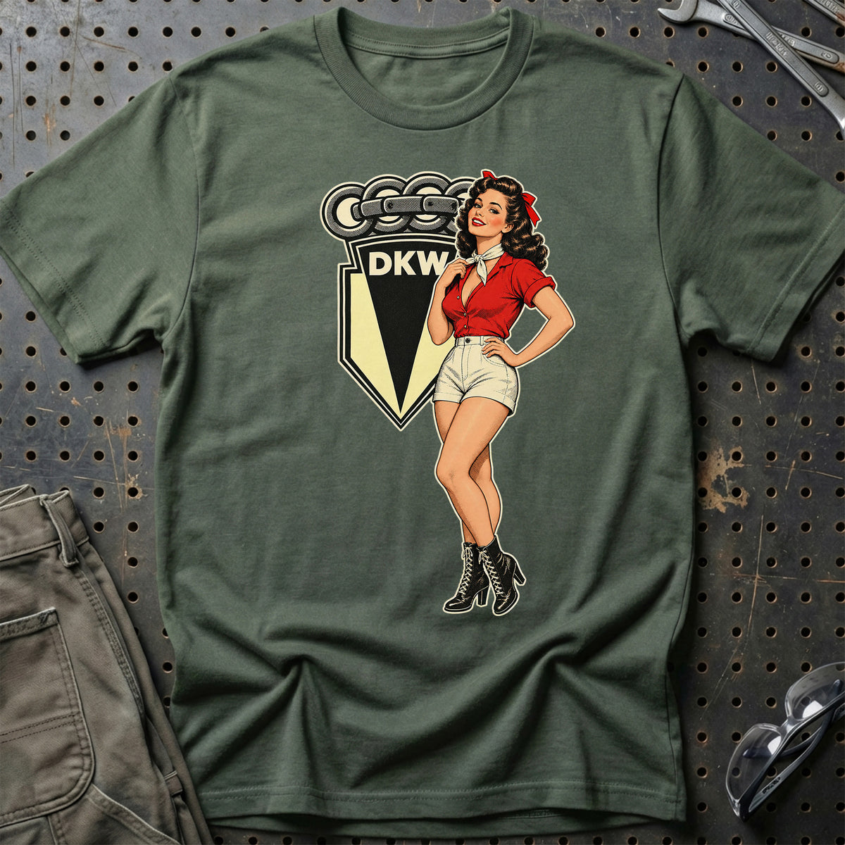 
Produktbillede af DKW Retro Pinup T-Shirt