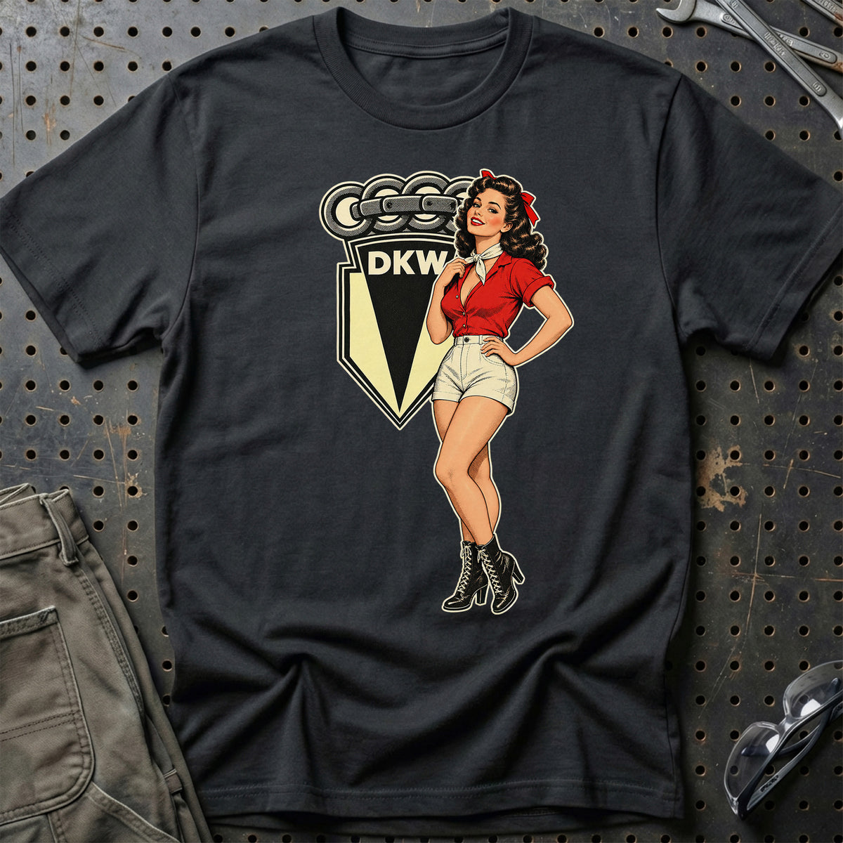 
Produktbillede af DKW Retro Pinup T-Shirt