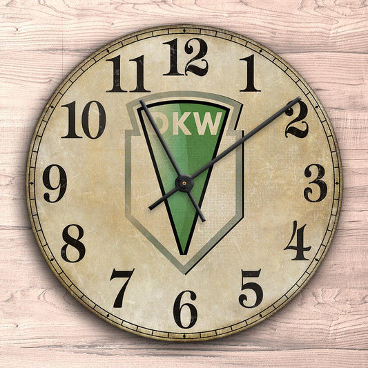 DKW Vægur Rundt-Clock-DKW-Garage Culture Shop- garage - man cave - merchandise