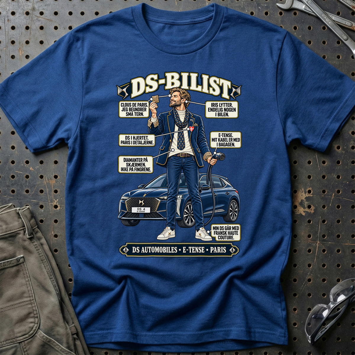 
DS-Bilist T-Shirt – Blå Royal