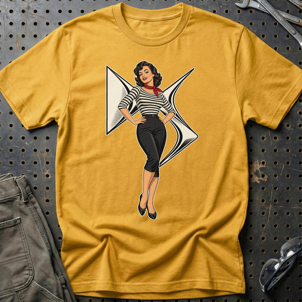 
Produktbillede af DS Retro Pinup T-Shirt