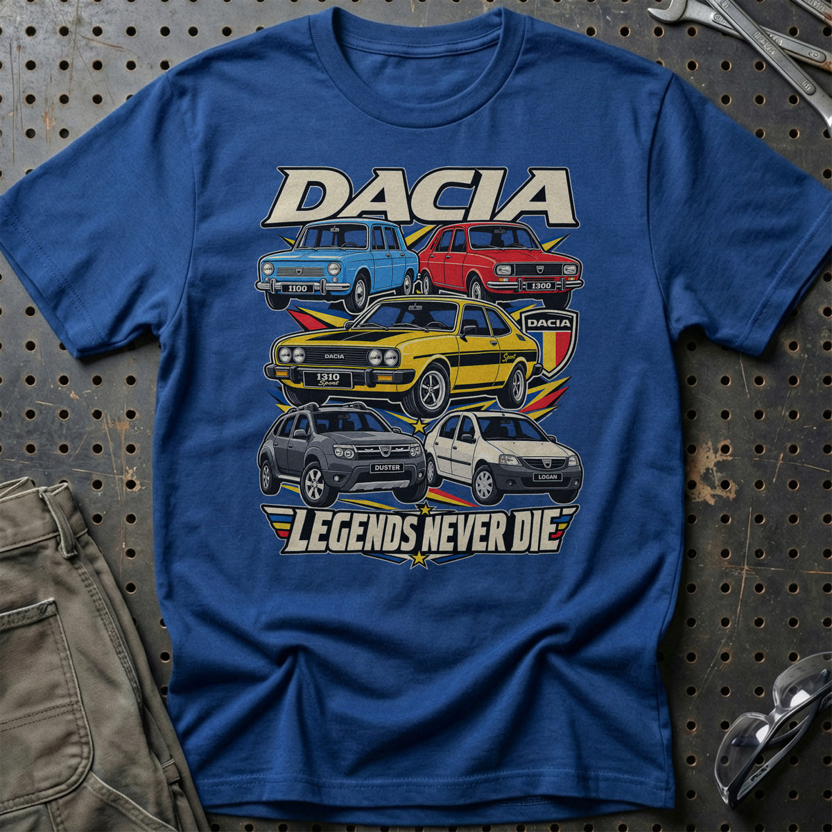 
Produktbillede af Dacia Legends Never Die T-Shirt