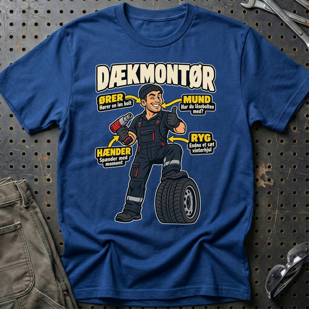 
Produktbillede af Dækmontør – Anatomi T-Shirt