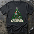 
Dækmontør – Julehygge – Unisex T-Shirt – Sort