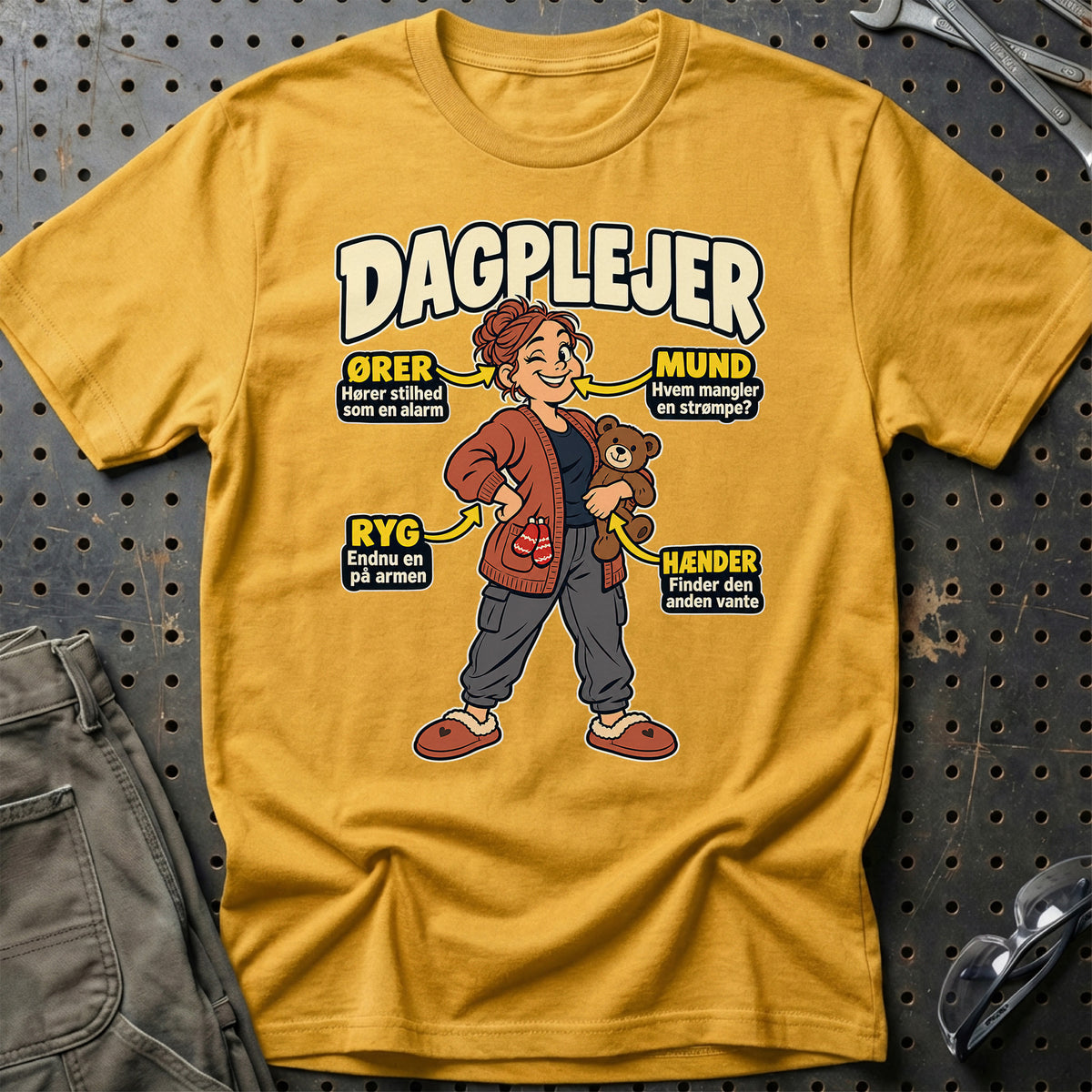 
Produktbillede af Dagplejer – Anatomi T-Shirt