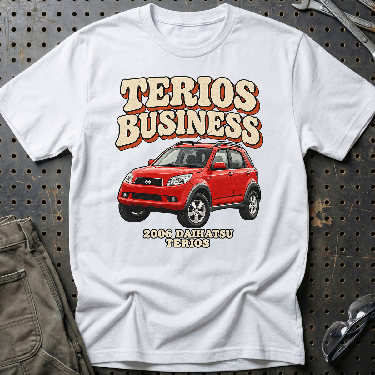 
Daihatsu Terios 2006 – Terios Business T-Shirt – Hvid